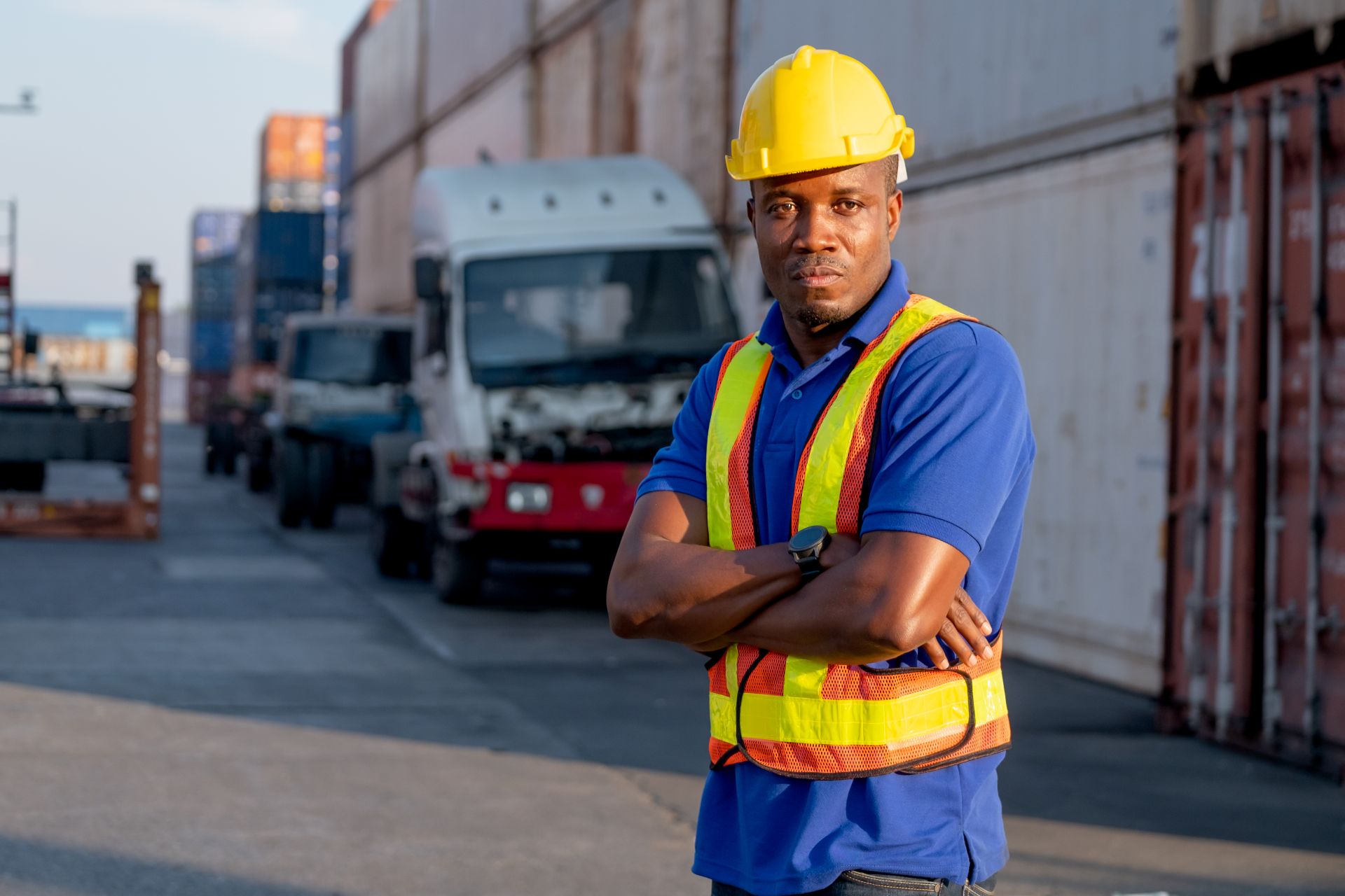 african-american-foreman-or-cargo-container-worker-2023-11-27-05-08-43-utc